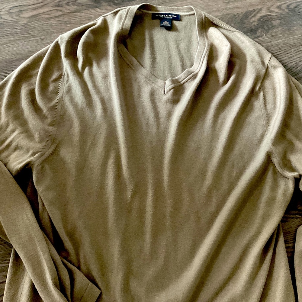 XL cashmere blend Banana Republic sweater
